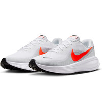 Nike zapatilla running hombre REVOLUTION 8 BLANCO lateral interior