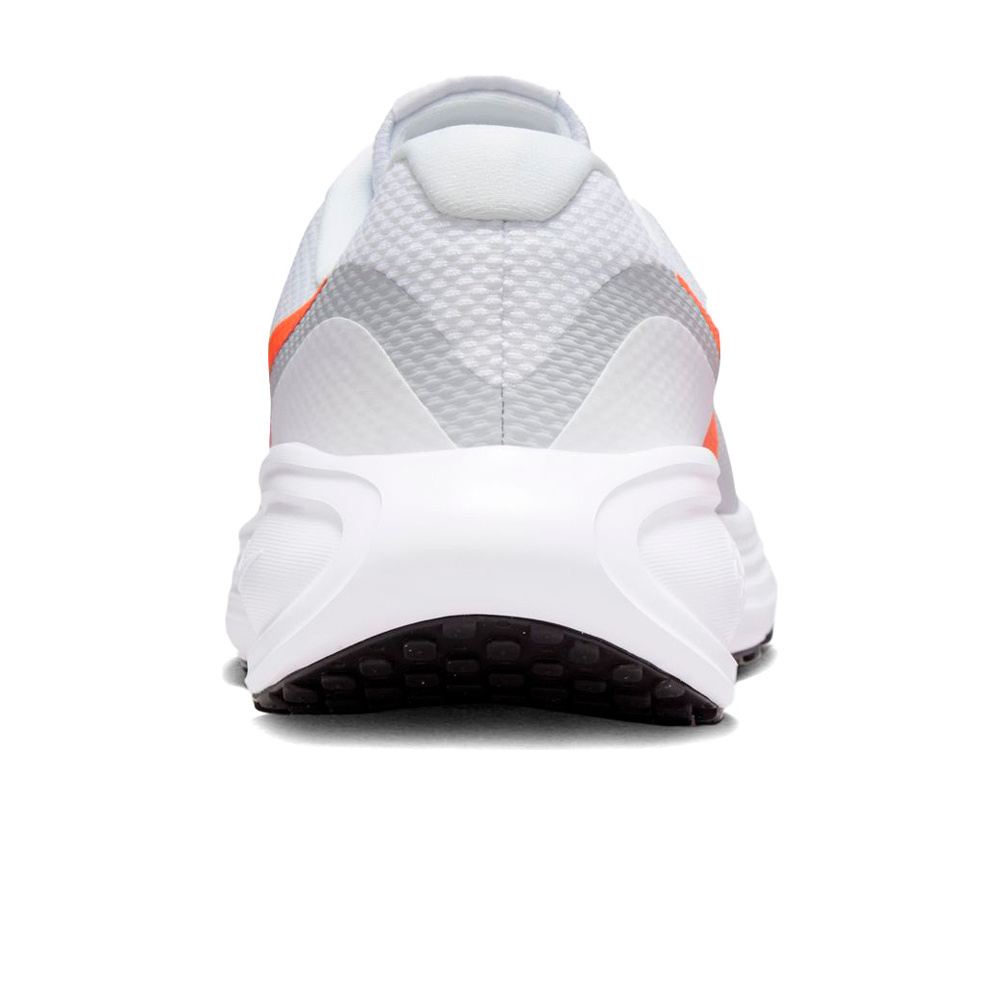 Nike zapatilla running hombre REVOLUTION 8 BLANCO vista trasera