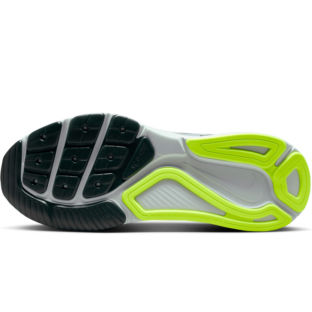 Nike zapatilla running hombre STRUCTURE 26 VERDE vista superior