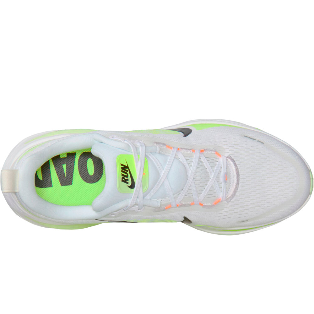 Nike zapatilla running hombre VOMERO 18 BLANCO 05