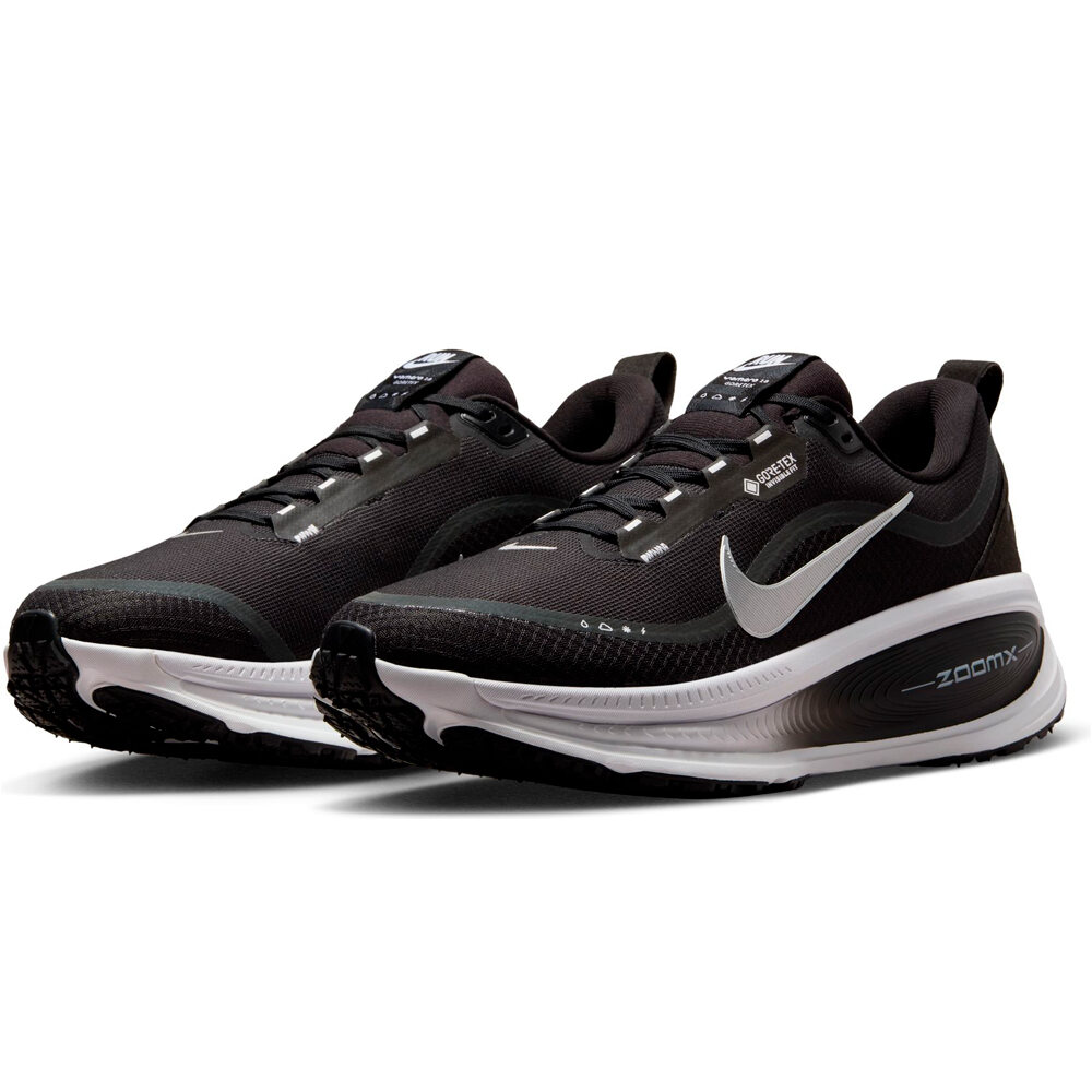 Nike zapatilla running hombre VOMERO 18 GORE-TEX NEGRO lateral interior