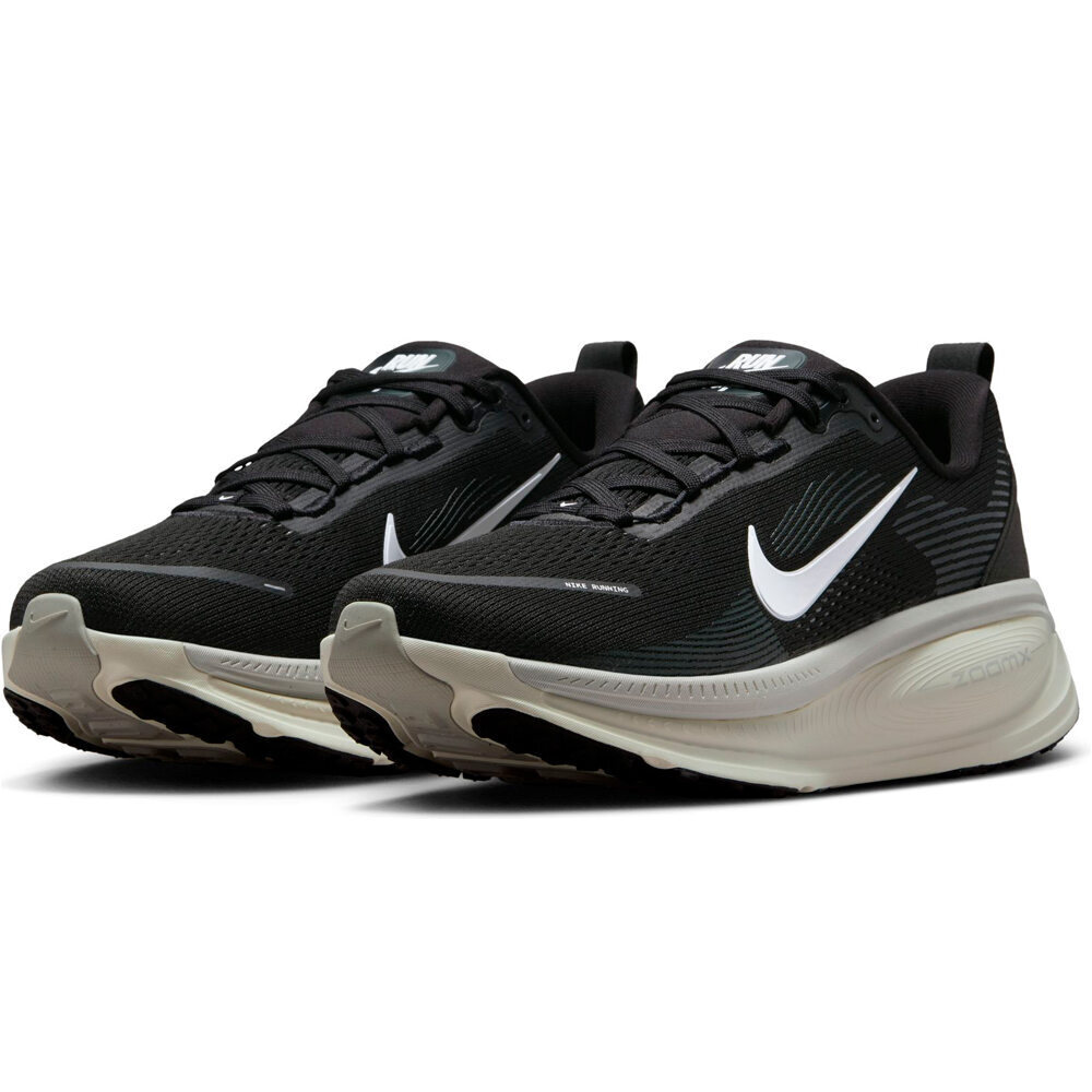 Nike zapatilla running hombre VOMERO 18 NEGRO lateral interior