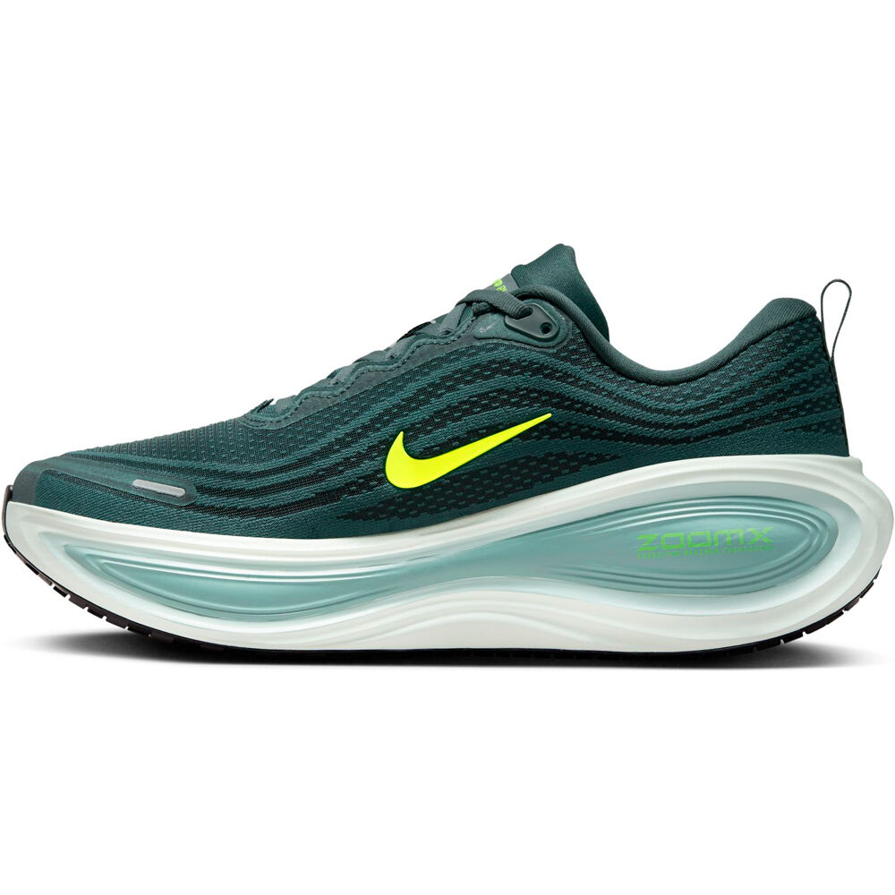 Nike zapatilla running hombre VOMERO PLUS GRIS puntera
