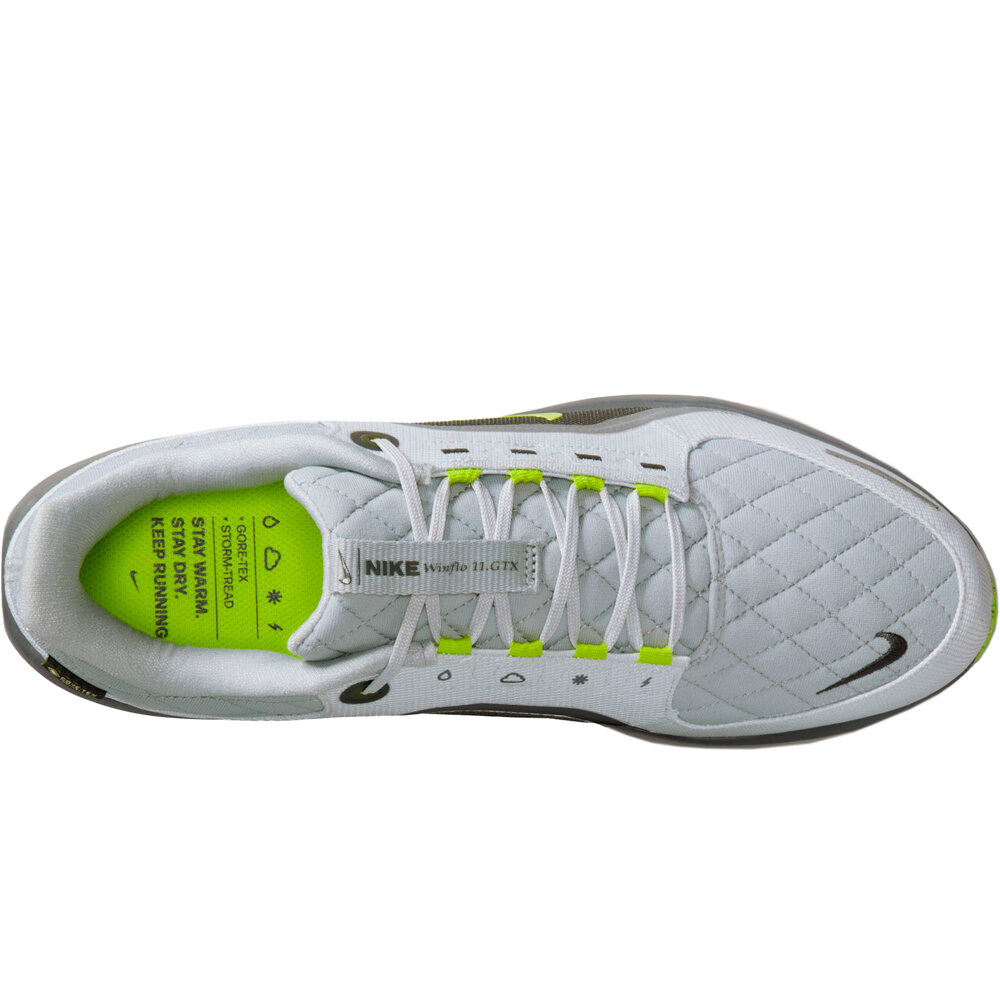 Nike zapatilla running hombre WINFLO 11 GORE-TEX GRIS 05