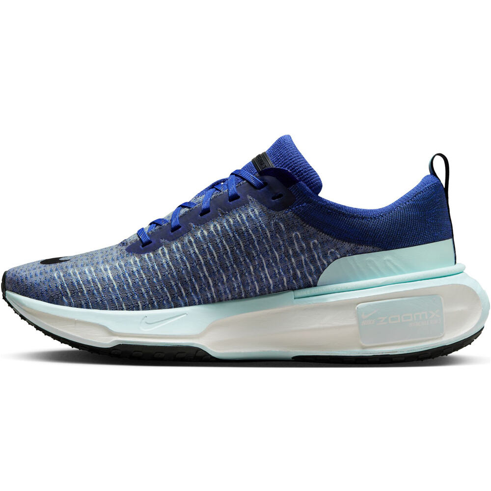 Nike zapatilla running hombre ZOOMX INVINCILBE RUN FK 3 AZUL puntera