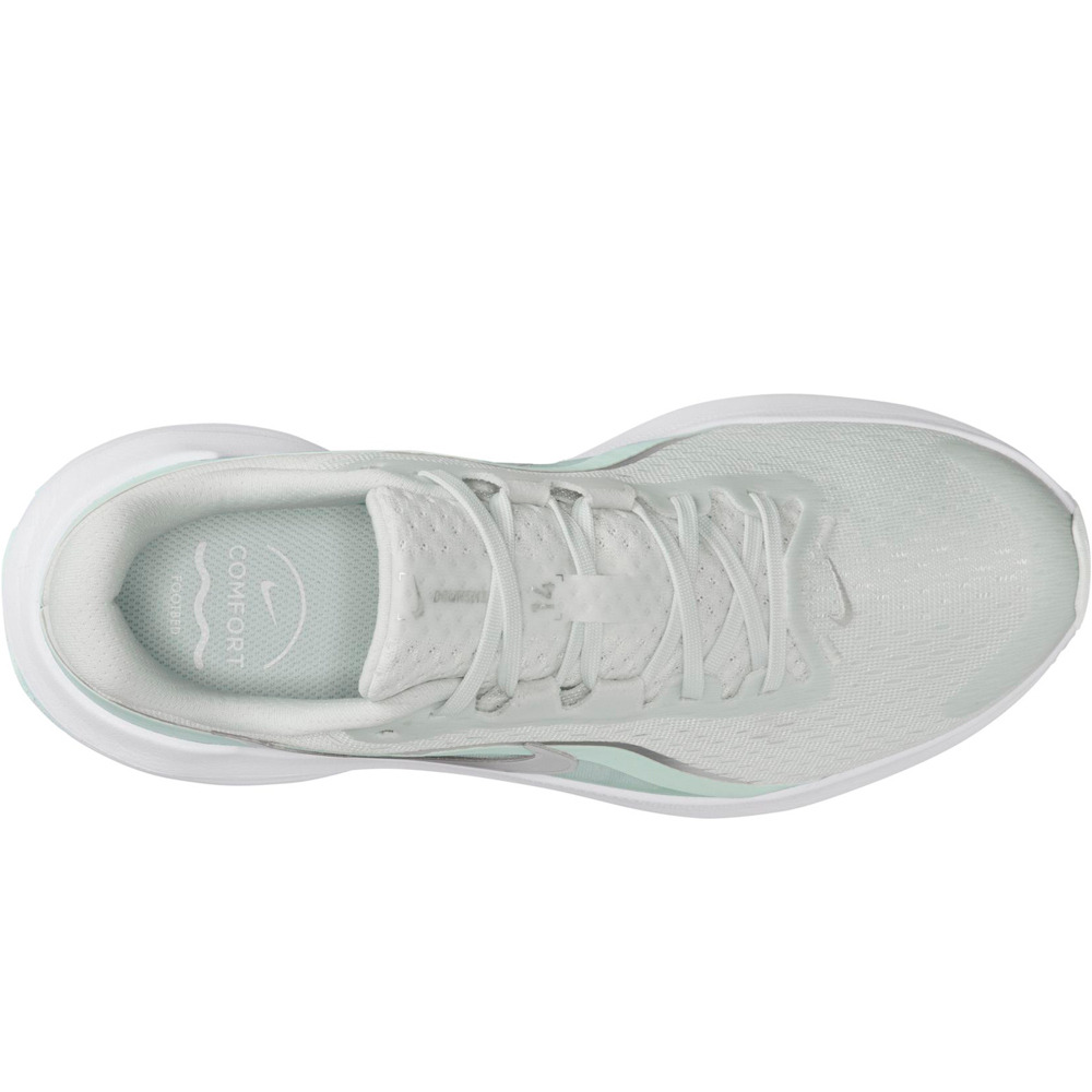 Nike zapatilla running mujer DOWNSHIFTER 14 BLANCO vista trasera
