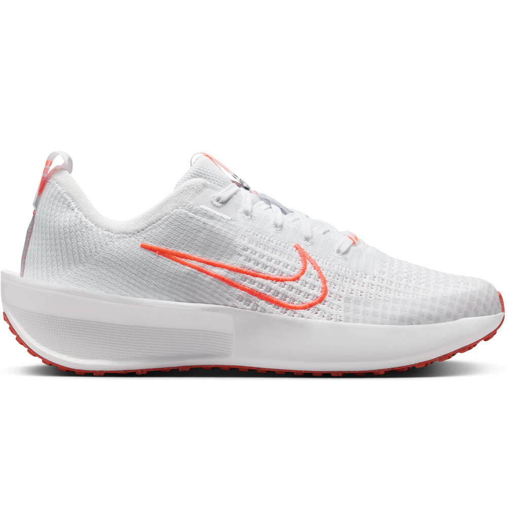 Nike zapatilla running mujer INTERACT BLANCO lateral exterior