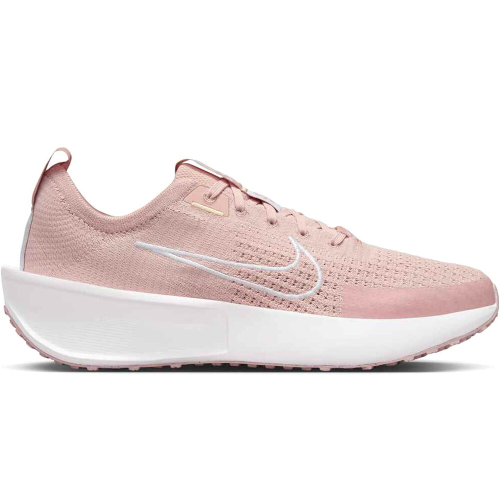 Nike zapatilla running mujer INTERACT RUN ROSA lateral exterior