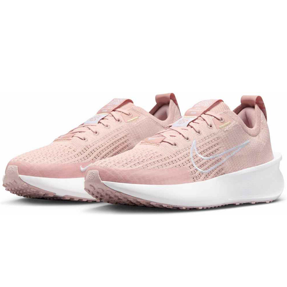 Nike zapatilla running mujer INTERACT RUN ROSA lateral interior