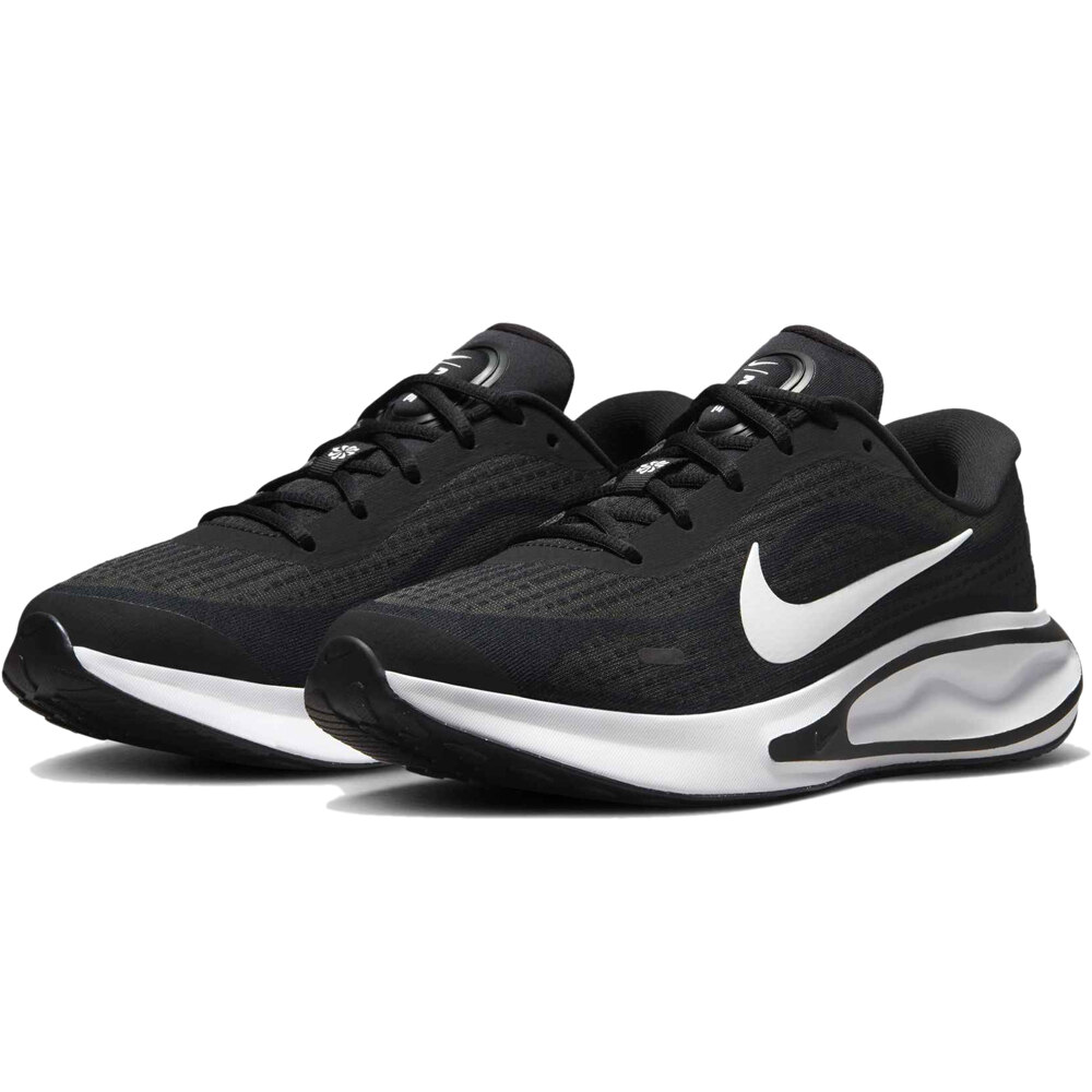 Nike zapatilla running mujer JOURNEY RUN NEGRO lateral interior