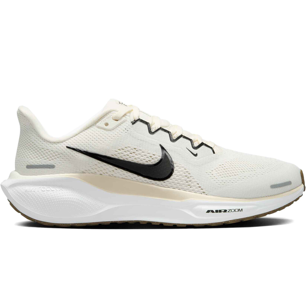 Nike zapatilla running mujer PEGASUS 41 MARRON lateral exterior