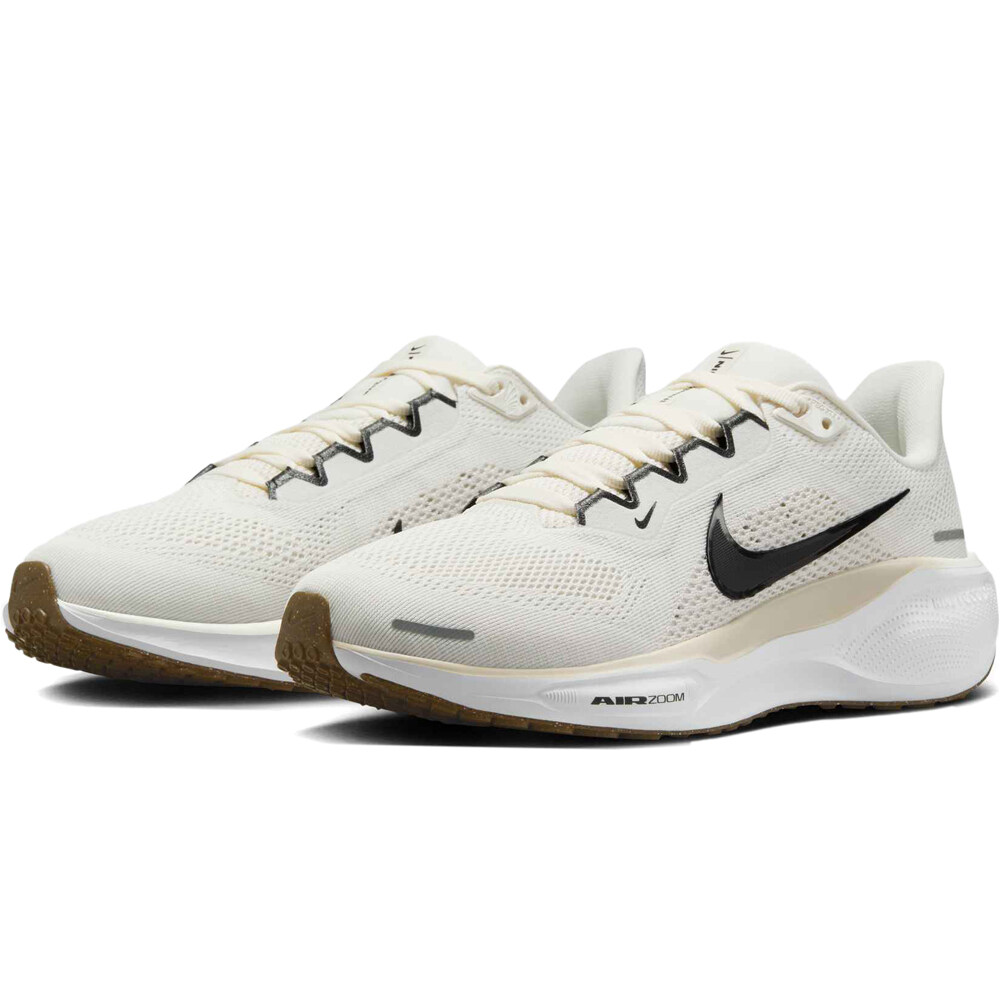Nike zapatilla running mujer PEGASUS 41 MARRON lateral interior