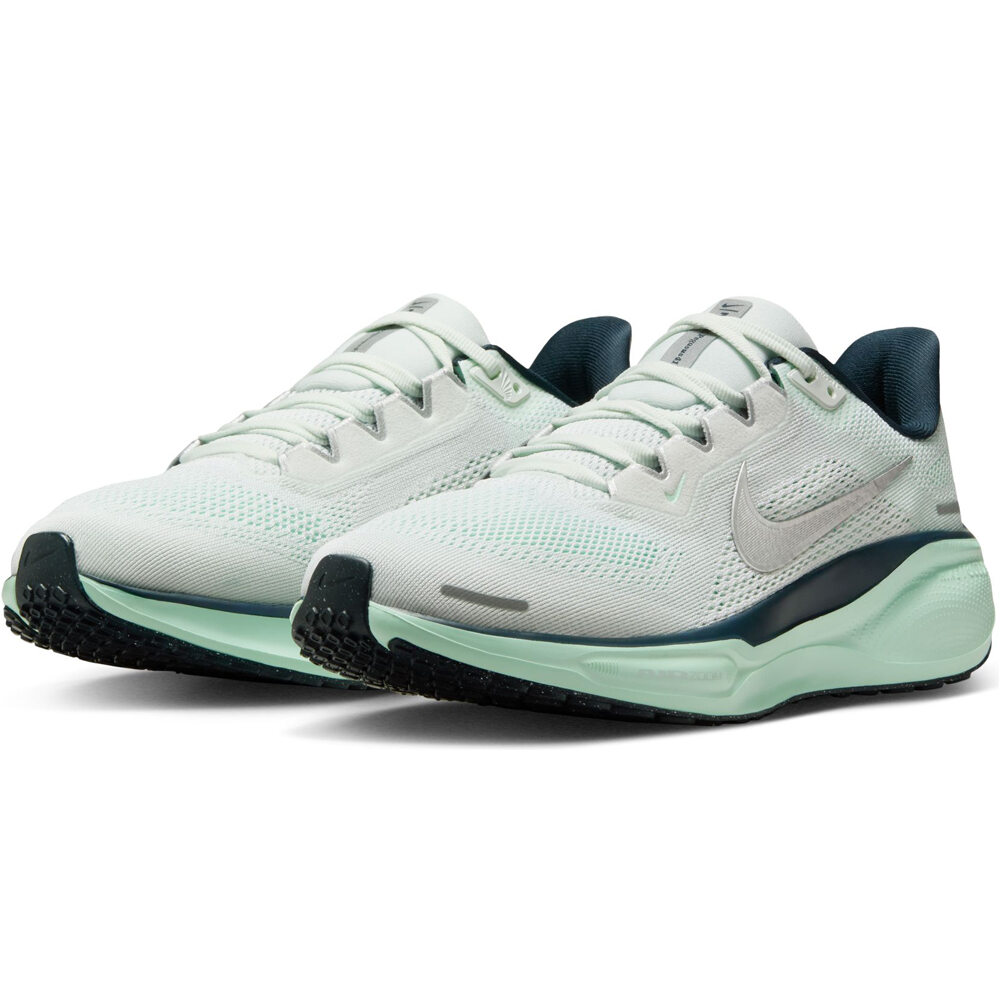 Nike zapatilla running mujer PEGASUS 41 VERDE lateral interior