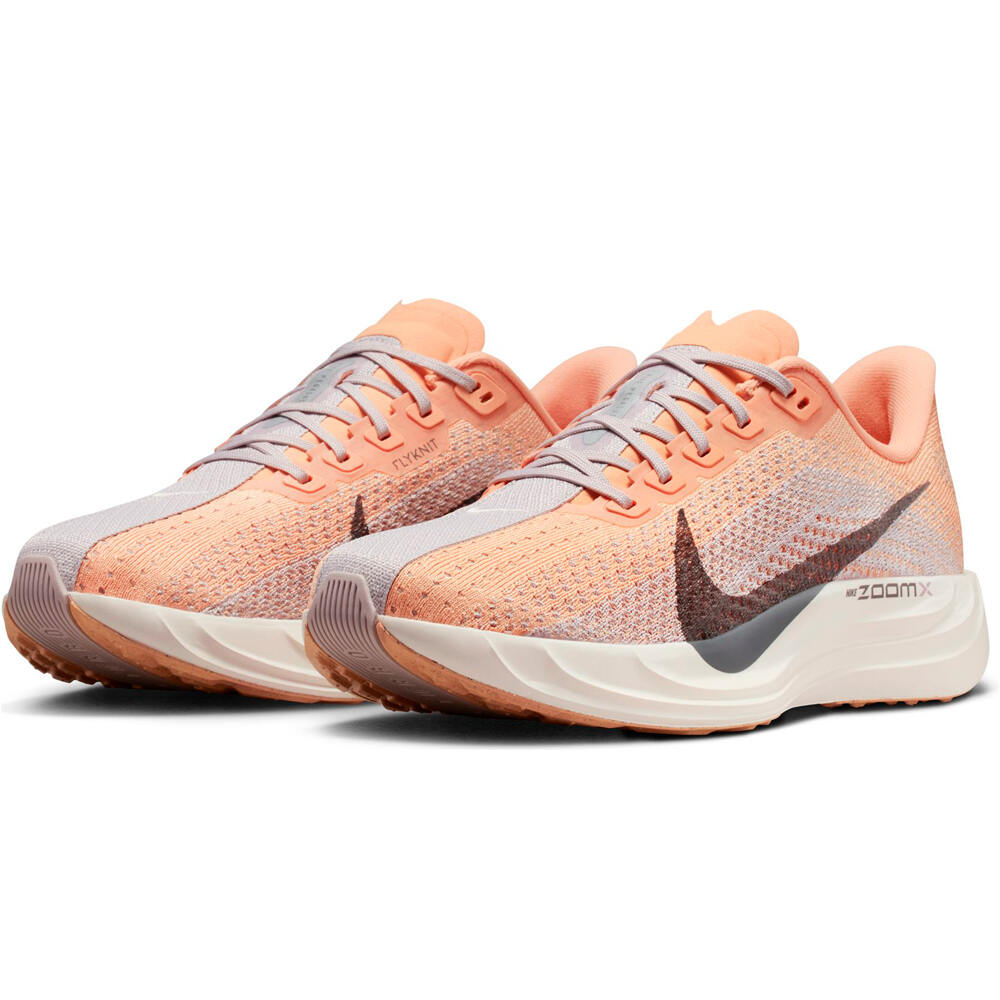 Nike zapatilla running mujer PEGASUS PLUS NARANJA lateral interior