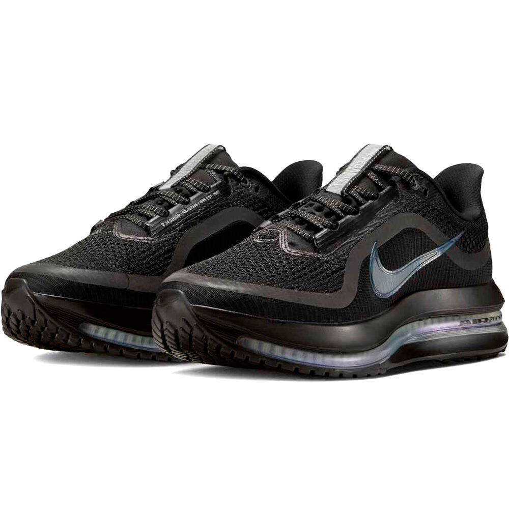 Nike zapatilla running mujer PEGASUS PREMIUM NEGRO lateral interior