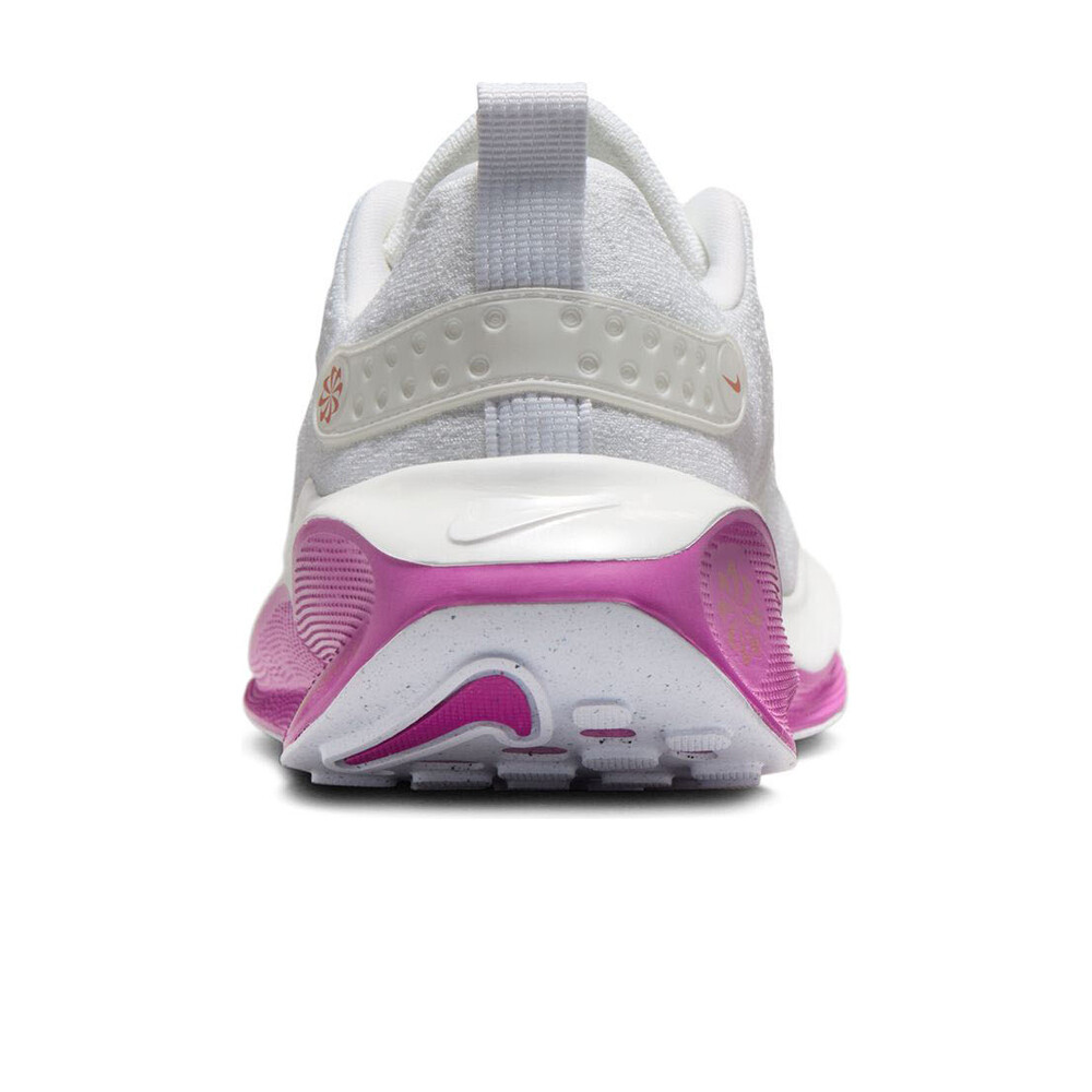 Nike zapatilla running mujer REACTX INFINITY RUN 4 BLANCO vista trasera