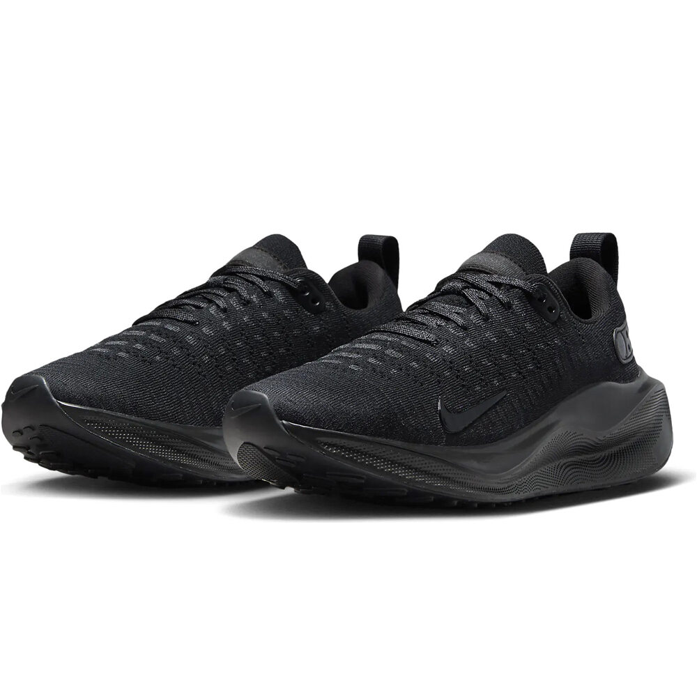 Nike zapatilla running mujer REACTX INFINITY RUN 4 NEGRO lateral interior