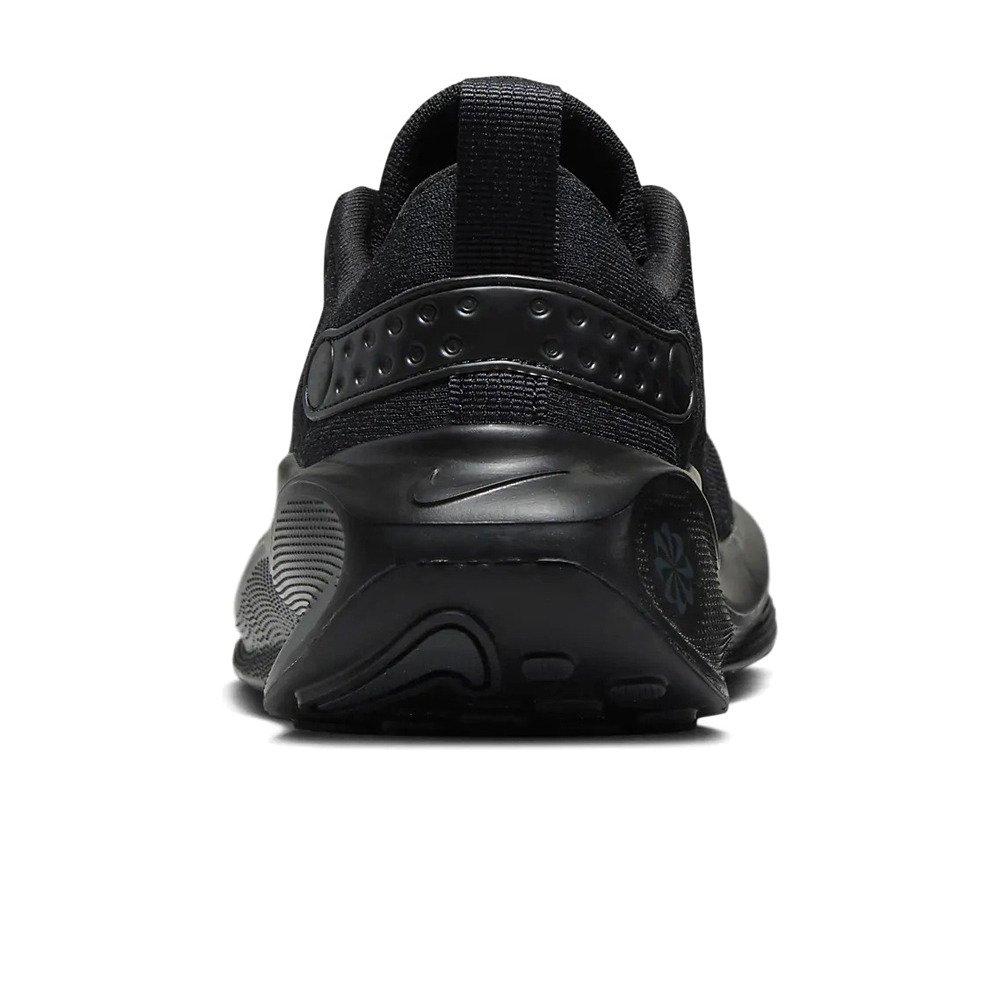 Nike zapatilla running mujer REACTX INFINITY RUN 4 NEGRO vista trasera
