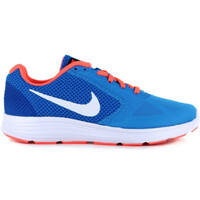 Nike zapatilla running mujer REVOLUTION 3 AZUL lateral exterior