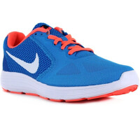Nike zapatilla running mujer REVOLUTION 3 AZUL vista superior