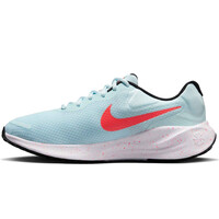 Nike zapatilla running mujer REVOLUTION 7 AZUL puntera
