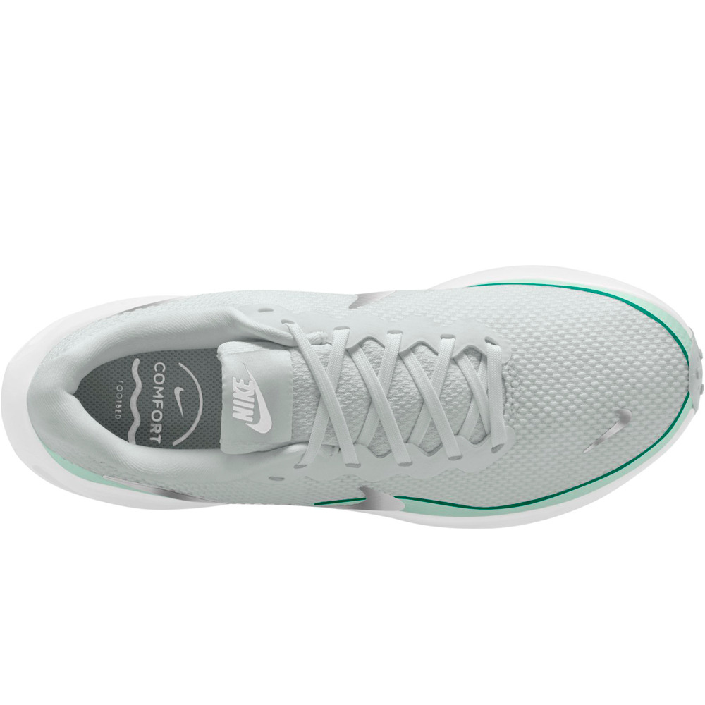 Nike zapatilla running mujer REVOLUTION 8 BLANCO vista trasera