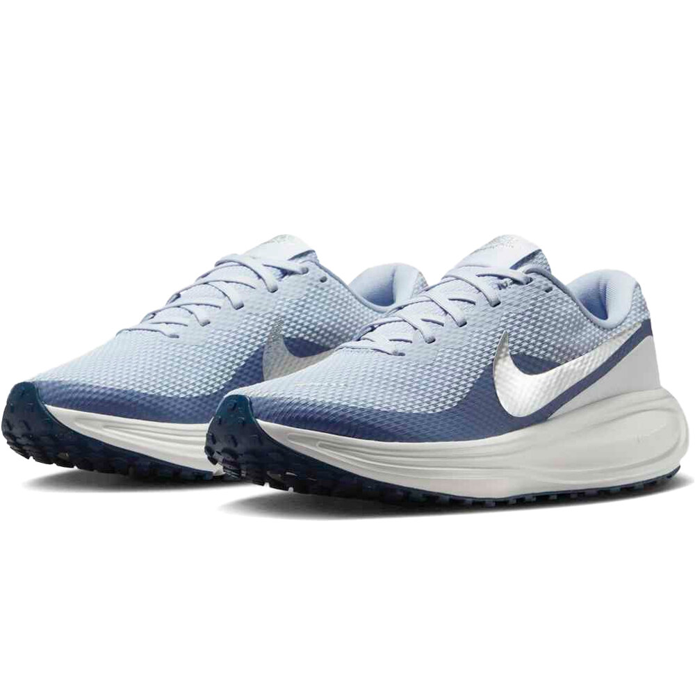 Nike zapatilla running mujer REVOLUTION 8 MORADO lateral interior