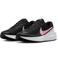 Nike zapatilla running mujer REVOLUTION 8 NEGRO lateral interior
