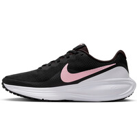 Nike zapatilla running mujer REVOLUTION 8 NEGRO puntera