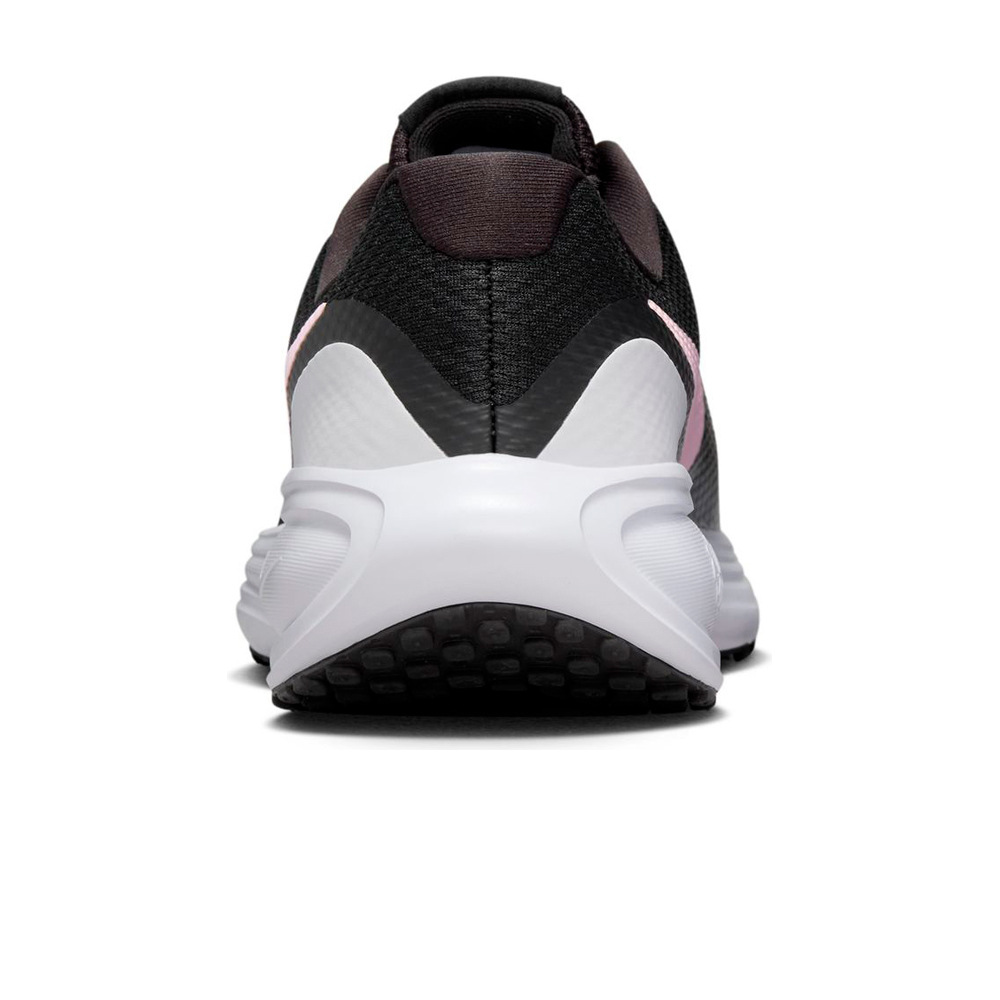 Nike zapatilla running mujer REVOLUTION 8 NEGRO vista trasera