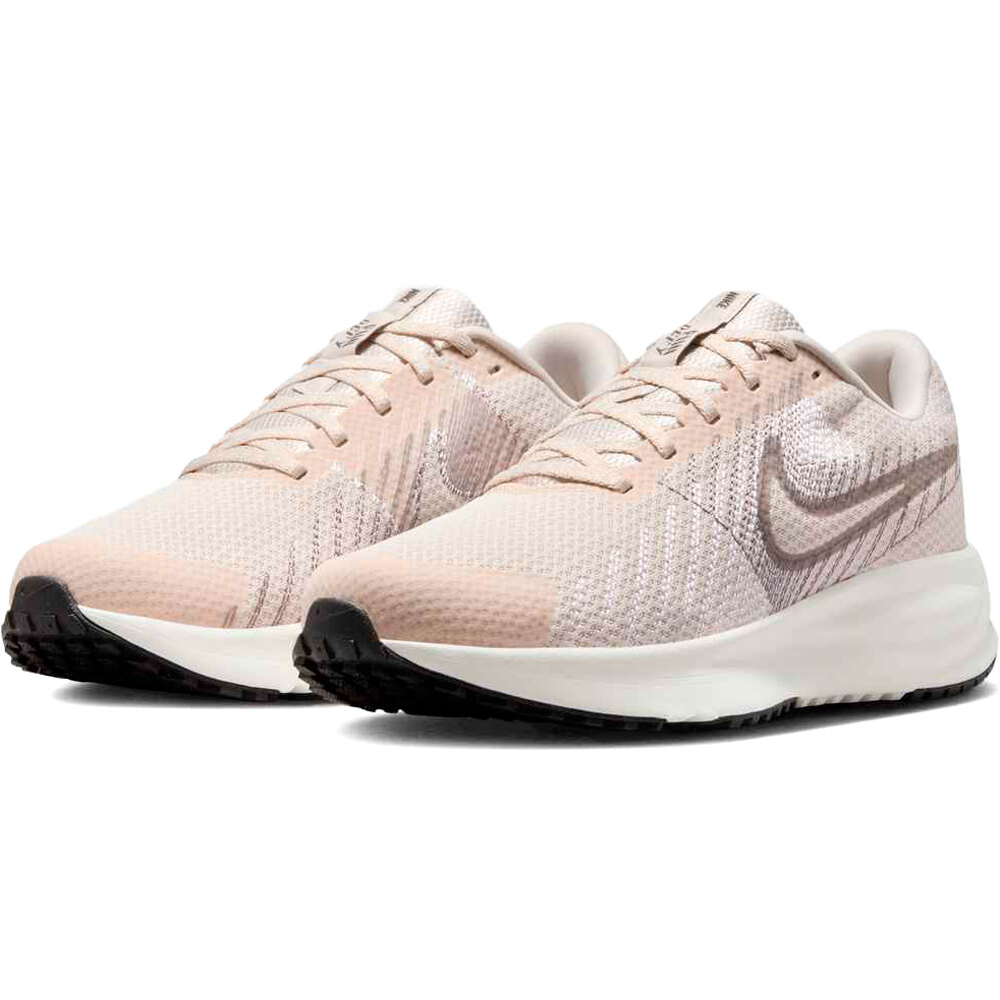 Nike zapatilla running mujer RUN DEFY MARRON lateral interior