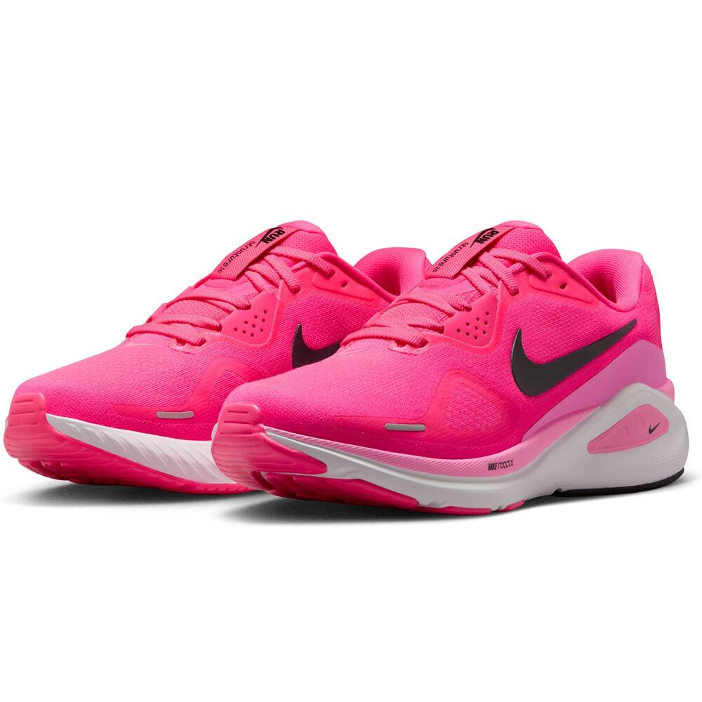 Nike zapatilla running mujer STRUCTURE 26 ROSA lateral interior