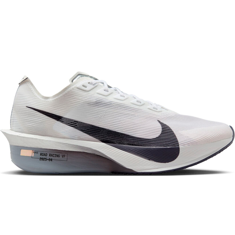 Nike zapatilla running mujer VAPORFLY 4 BLANCO lateral exterior