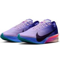 Nike zapatilla running mujer VAPORFLY 4 MORADO lateral interior