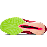 Nike zapatilla running mujer VAPORFLY 4 ROSA vista superior