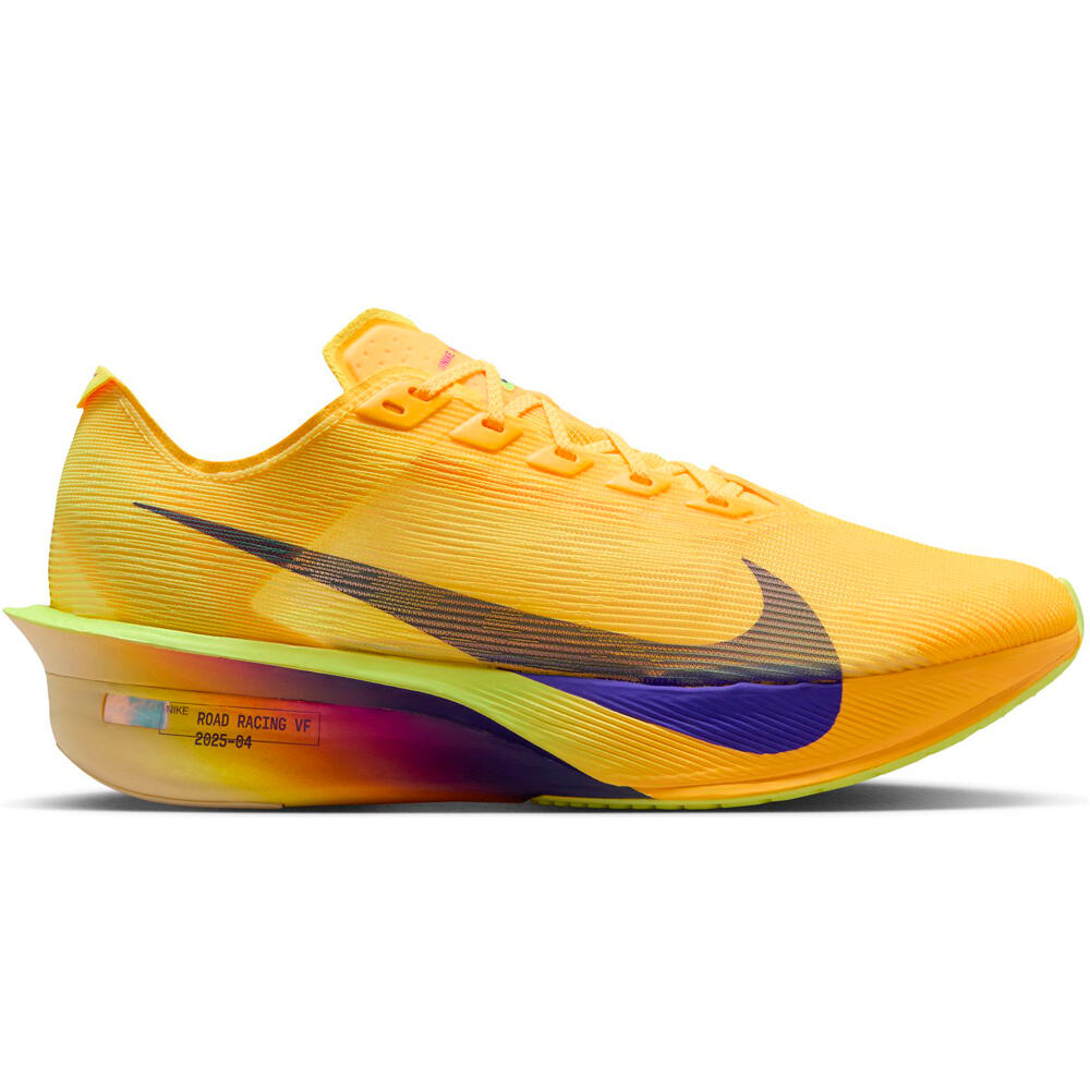 Nike zapatilla running mujer VAPORFLY NEXT% 4 AMARILLO lateral exterior