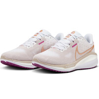 Nike zapatilla running mujer VOMERO 17 BLANCO lateral interior