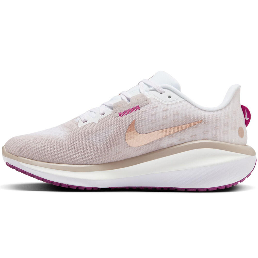 Nike zapatilla running mujer VOMERO 17 BLANCO puntera