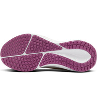 Nike zapatilla running mujer VOMERO 17 BLANCO vista superior