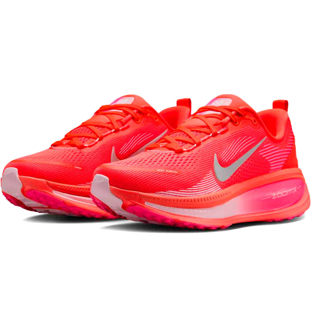 Nike zapatilla running mujer VOMERO 18 ROSA lateral interior