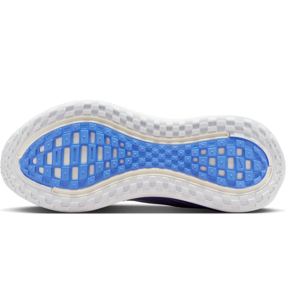 Nike zapatilla running mujer VOMERO PLUS AZUL vista superior