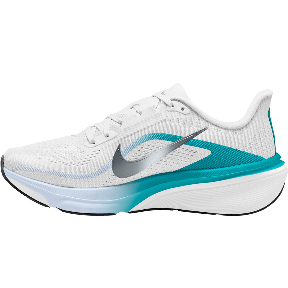 Nike zapatilla running mujer W NIKE AIR ZOOM PEGASUS 42 BLANCO lateral interior