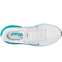 Nike zapatilla running mujer W NIKE AIR ZOOM PEGASUS 42 BLANCO vista trasera