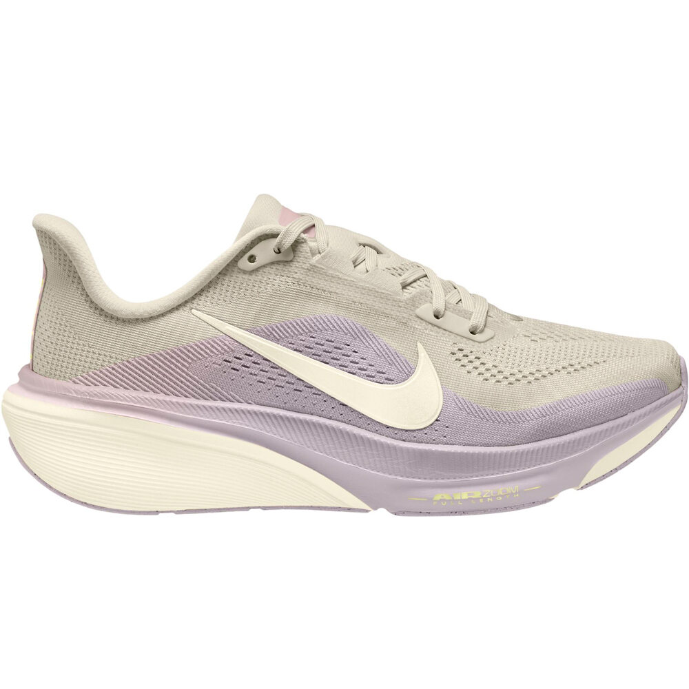 Nike zapatilla running mujer W NIKE AIR ZOOM PEGASUS 42 MARRON lateral exterior