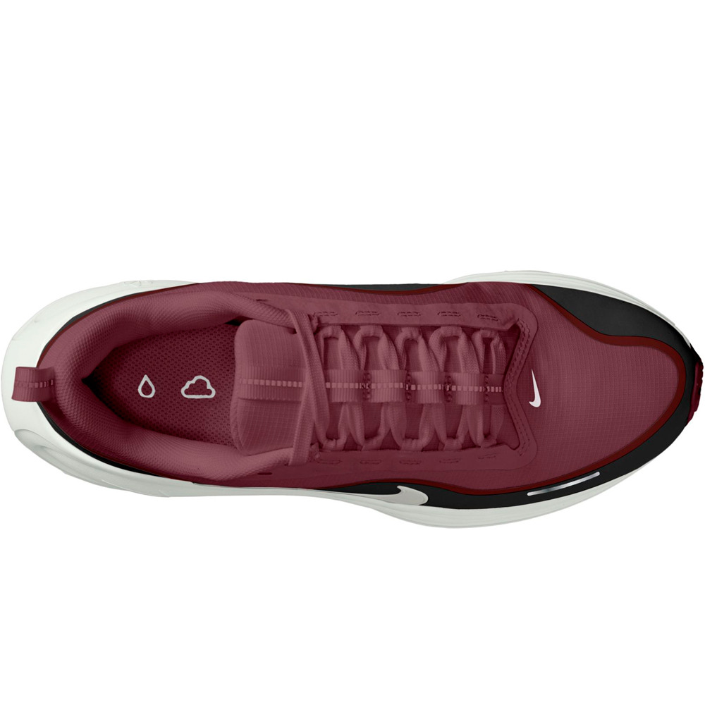 Nike zapatilla running mujer W NIKE REVOLUTION 8 UTILITY ROJO vista trasera