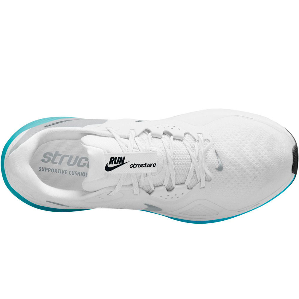 Nike zapatilla running mujer W NIKE STRUCTURE 26 BLANCO vista trasera