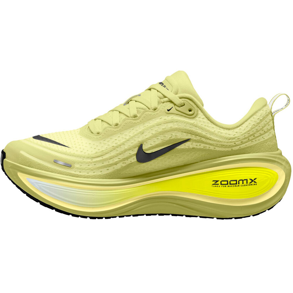Nike zapatilla running mujer W NIKE VOMERO PLUS AMARILLO lateral interior