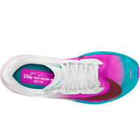 Nike zapatilla running mujer W ZOOM FLY 6 BLANCO vista trasera