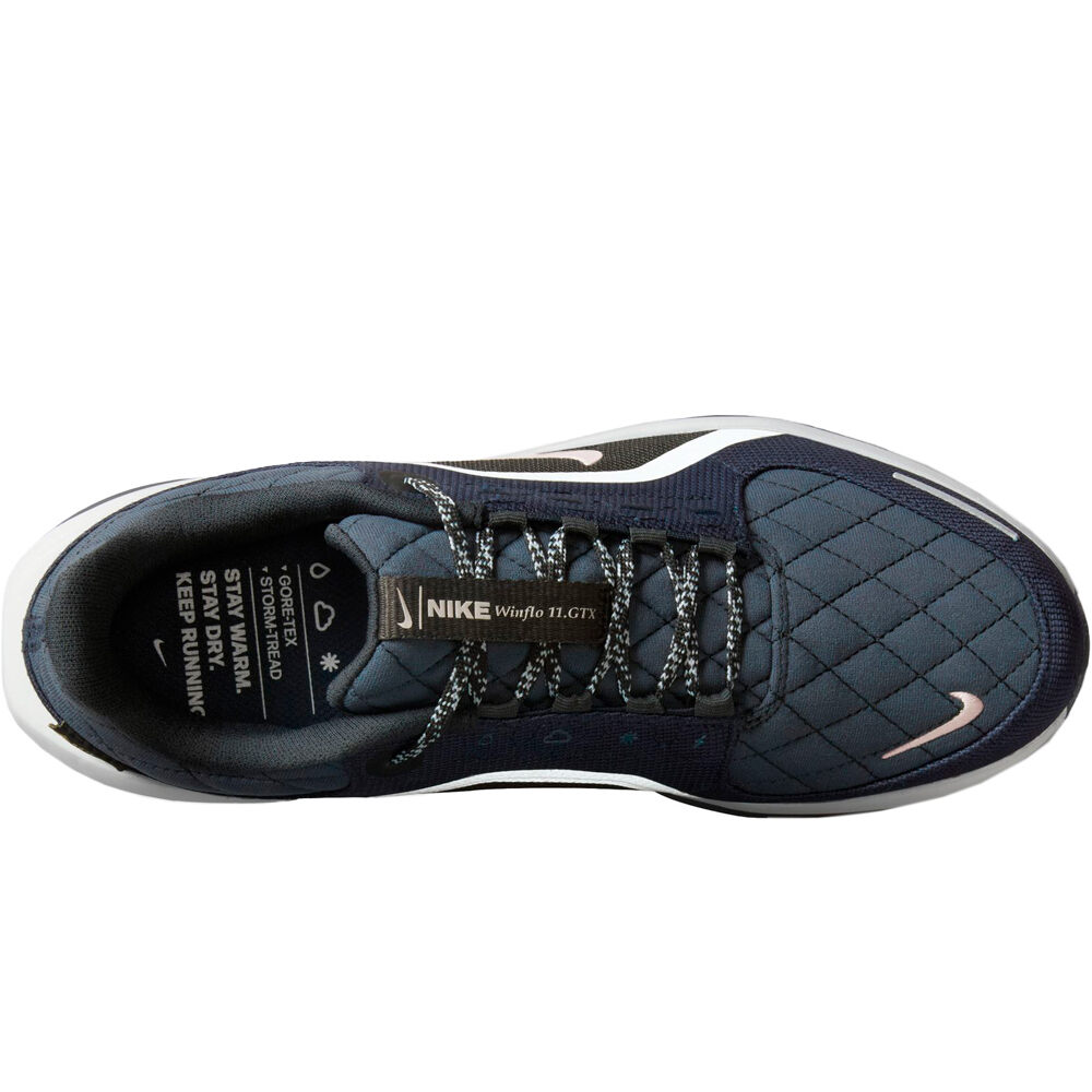 Nike zapatilla running mujer WINFLO 11 GORE-TEX AZUL 05