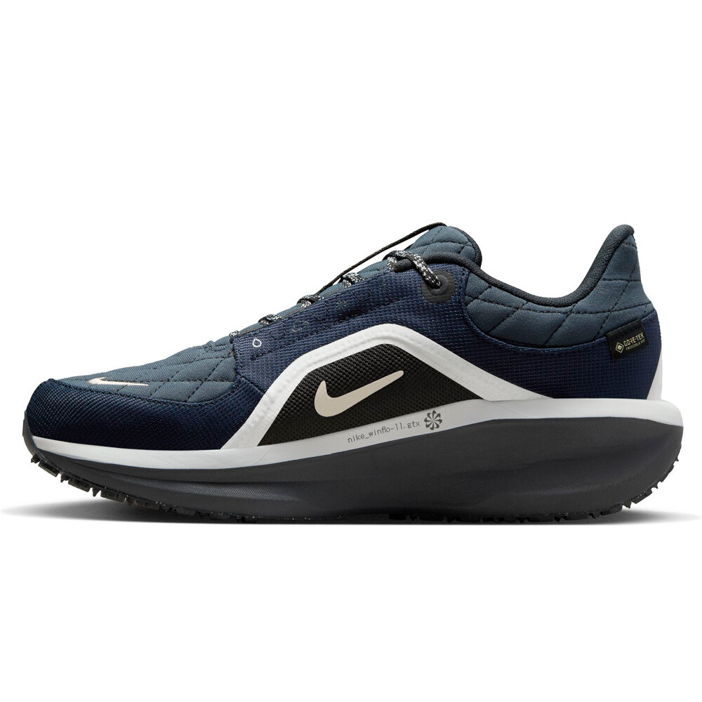 Nike zapatilla running mujer WINFLO 11 GORE-TEX AZUL puntera